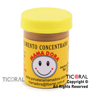 PIGMENTO CONCENTRADO P/PORCELANA FRIA DULCE DE LECHE X 15GR X 1